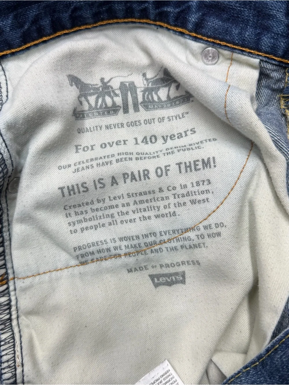 Levi's 569 Loose Straight Denim Shorts Mens W32 Medium Wash Blue Jorts Y2K Baggy